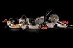 PRO-CLAD Tri-Ply Stainless Steel Cookware Set